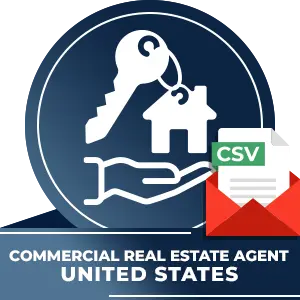 Commercial Real Estate Agent Email List United States