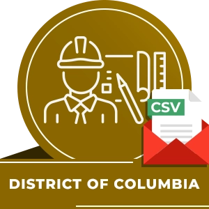 District of Columbia Architects Email Lists