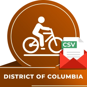 District of Columbia Bicycle Shop Email Lists