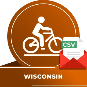Bicycle Shop Email Lists of Wisconsin