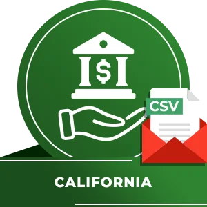 California Loan Officers and Mortgage Brokers Email List