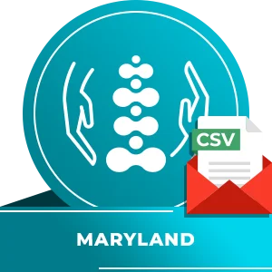 Chiropractors Email List of Maryland