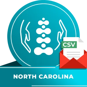 Chiropractors Email List of North Carolina