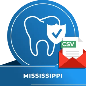 Dentists Email List of Mississippi