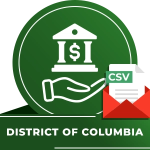 District of Columbia Loan Officers and Mortgage Brokers Email List