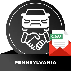 Email List of New Car Dealers in Pennsylvania