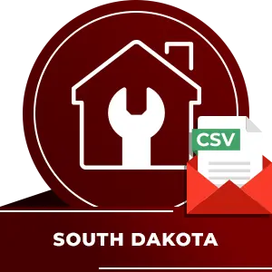 South Dakota Home Builders and Contractors Email List