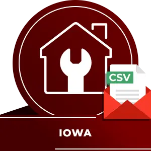 Iowa Home Builders and Contractors Email List