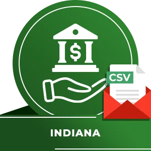 Indiana Loan Officers and Mortgage Brokers Email List
