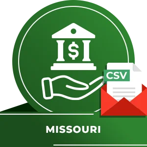 Missouri Loan Officers and Mortgage Brokers Email List