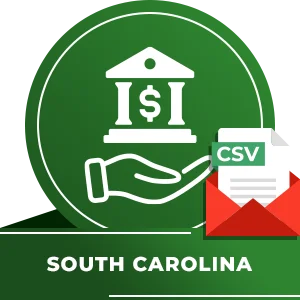 South Carolina Loan Officers and Mortgage Brokers Email List