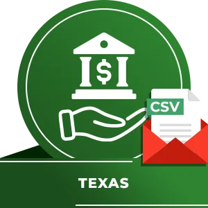 Texas Loan Officers and Mortgage Brokers Email List