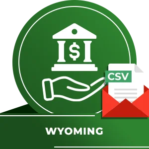 Wyoming Loan Officers and Mortgage Brokers Email List