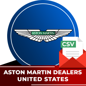 Aston Martin Dealers Email List - United States