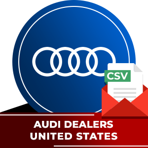 Audi Dealers Email List - United States