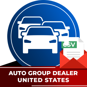 Auto Group Dealer Email List - United States