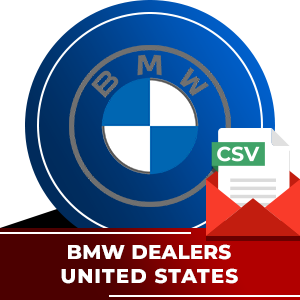BMW Dealers Email List - United States