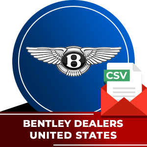 Bentley Dealers Email List - United States