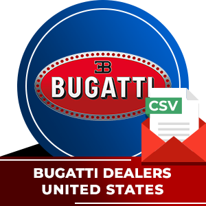 Bugatti Dealers Email List - United States