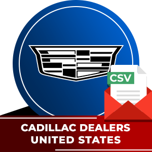 Cadillac Dealers Email List - United States