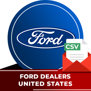Ford Dealers Email List - United States