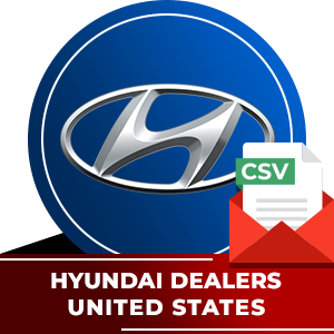 Hyundai Dealers Email List - United States