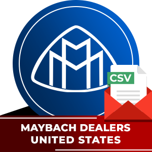 Maybach Dealers Email List - United States