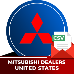 Mitsubishi Dealers Email List - United States