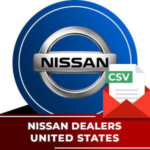 Nissan Dealers Email List - United States