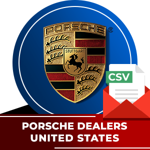 Porsche Dealers Email List - United States