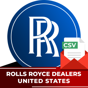Rolls Royce Dealers Email List - United States