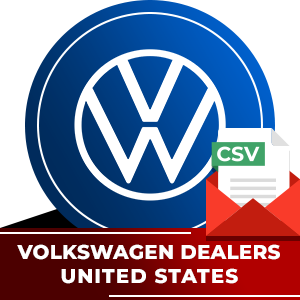 Volkswagen Dealers Email List - United States