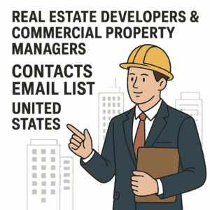 Real Estate Developers - Commercial Property Managers - Contacts Email List - United States
