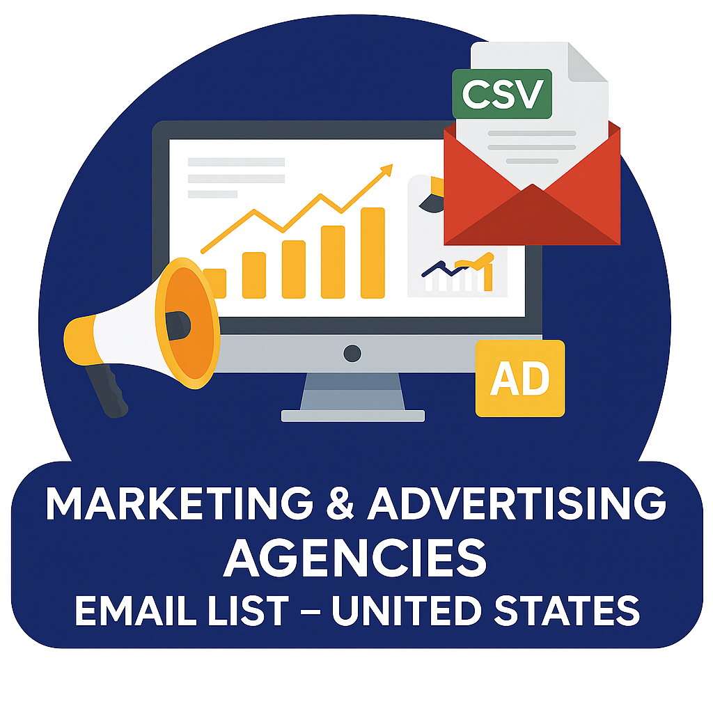 Marketing and Advertising Agencies – Contacts Email List – United States