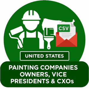 Painting Companies Email List USA